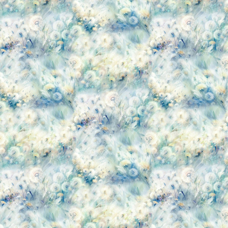 Wings Over Wildflowers X5703-492 Breeze by Hoffman Fabrics