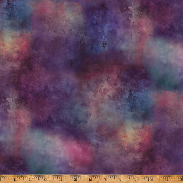 Wings Over Wildflowers X5705-474 Punch by Hoffman Fabrics