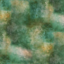 Wings Over Wildflowers X5705-580 Cypress by Hoffman Fabrics