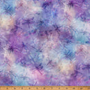 Wings Over Wildflowers X5706-120 Hyacinth by Hoffman Fabrics