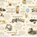 Winnie the Pooh C17000-CREAM Main by Echo Park Paper Co. for Riley Blake Designs