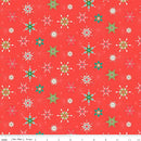 Winter Wonder C12066-RED Snowflakes by Heather Peterson for Riley Blake Designs