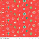 Winter Wonder C12066-RED Snowflakes by Heather Peterson for Riley Blake Designs
