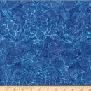 Wisteria Blooms Batik X2621-229 Wisteria by Hoffman Fabrics