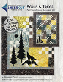 Wolf & Trees Appliqué Shapes Set by Marie Noah for Northern Threads