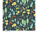Woodland Flannel F10630-NAVY Main by Ben Byrd for Riley Blake Designs