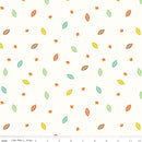 Woodland Flannel F10632-PARCHMENT Leaf by Ben Byrd for Riley Blake Designs