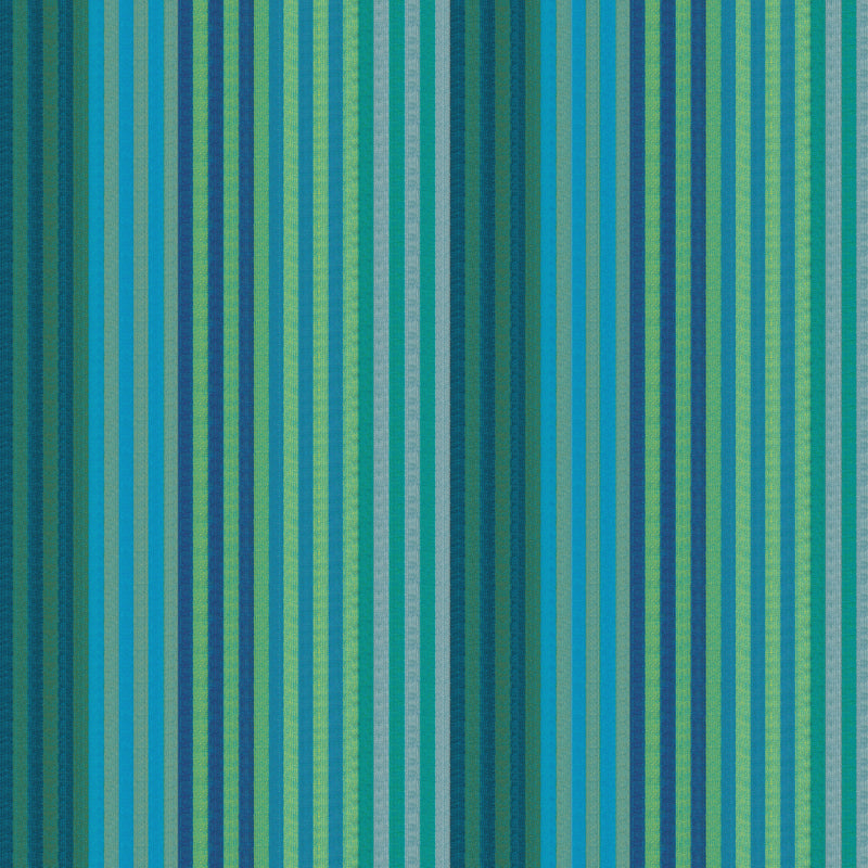 Woven Stripes WSGP001.AQUA Caterpillar Stripe by Kaffe Fassett for FreeSpirit