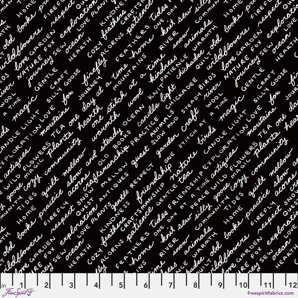 Writing on the Wall PWRH999.BLACK Favorite Things - Fat Quarter