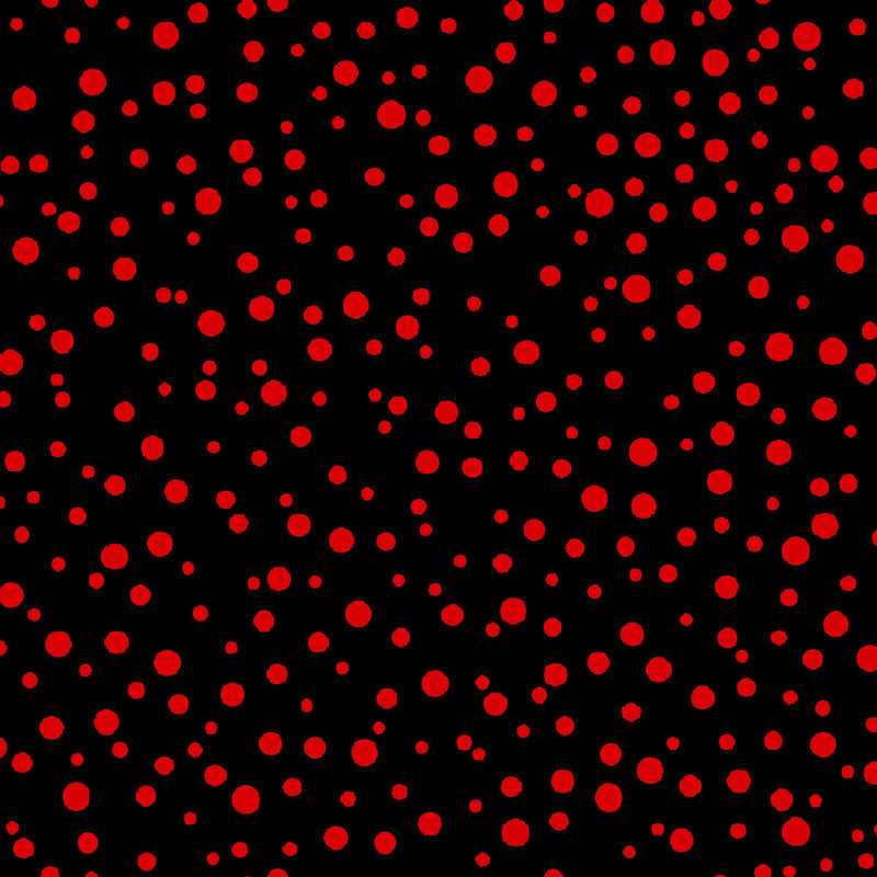 Yule Cool FLYC-D78-ZR Black/Red Dotted by Freckle + Lollie