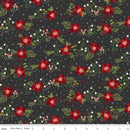 Yuletide Forest C13541-CHARCOAL Floral by Katherine Lenius for Riley Blake Designs