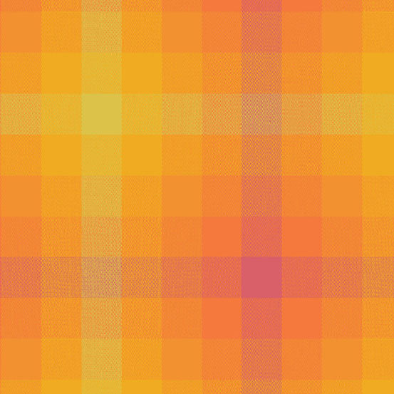 Kaleidoscope Stripes & Plaids  WV-9541-Marmalade Plaid
