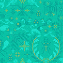 Sun Print 2020  A-9387-T Menagerie Mermaid