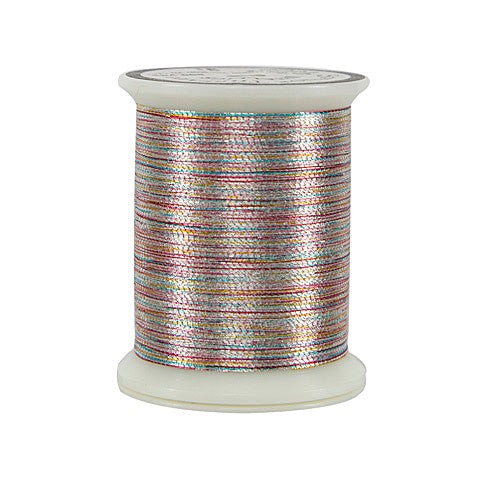 Superior Threads Metallic 40 wt  457 m (500 yd.) spool - 031 Variegated Silver