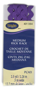 Medium Rick Rack - Purple