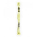 DMC Floss,Size 25, 8.7 yards per skein - 10 Very Light Tender Green