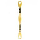 DMC Floss,Size 25, 8.7 yards per skein - 3078 Very Light Golden Yellow