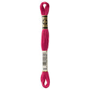 DMC Floss,Size 25, 8.7 yards per skein - 3350 Ultra Dark Dusty Rose