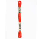 DMC Floss,Size 25, 8.7 yards per skein - 608 Bright Orange