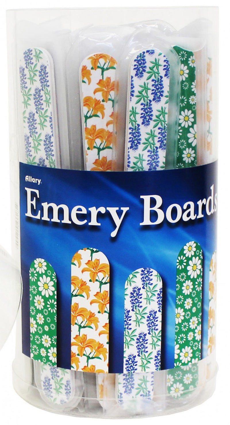 Floral or Mandala Pattern Emery Board