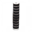 Fil-Tec Class L Clear Quilt 50 wt Egyptian Cotton 75 yd. Pre-Wound Bobbins, Tube of 10 Bobbins  - Black