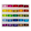 Super Bobs MasterPiece 2-ply Cotton Prewound Bobbins - Class 15 Bobbins - Bright (By Special Order: Read description for full details)