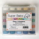 Super Bobs MasterPiece 2-ply Cotton Prewound Bobbins - Class 15 Bobbins - Soft (By Special Order: Read description for full details)