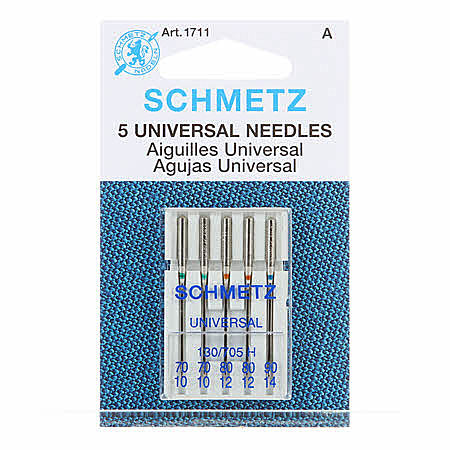 Schmetz Universal Machine Needle - Assorted Sizes 70/80/90