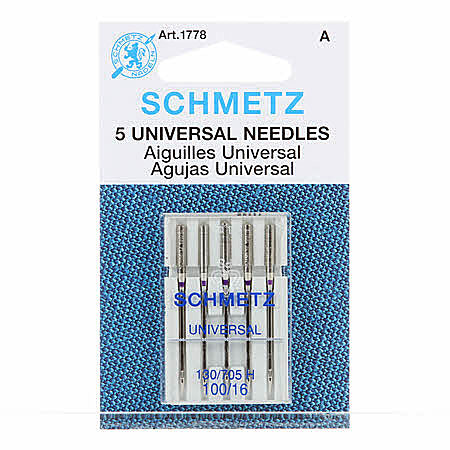 Schmetz Universal Machine Needles - Size 100/16