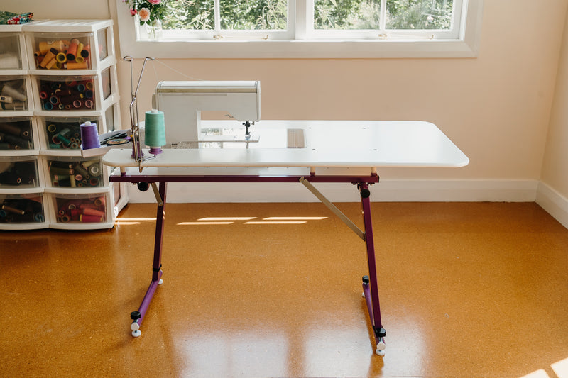 SewEzi Grande Sewing Table with Free Acrylic Custom Insert and Cover