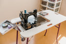 SewEzi Portable Sewing Table with Free Acrylic Custom Insert and Cover/Carry Case