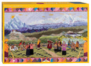 Free Tibet Quilt 1000 Piece Jigsaw Puzzle