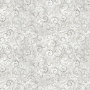 Swirling Splendor 108" 9705W-11 Cloud Gray - Bolt End 1.57m (approx. 62" X 108")