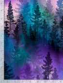 Aurora NATURE-C8457 PURPLE Trees