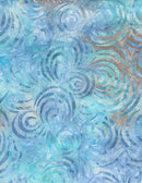 Drifting Leaves 1400 22181 442 Blue/Brown