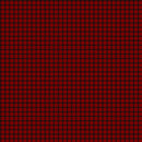 West Creek Wovens W23908-24 Elmgrove Red Black 92.6% Cotton/6.8% Rayon/0.6% Polyester - 0.4m (approx. 16") Remnant