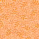 Harmony Flannel 24777-OFLN Apricot Leaf - 0.50m (approx. 19") Remnant