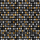 Watercolor Sketchbook 5095-94 Charcoal/Gold Mini Tiles