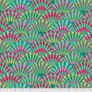 Paper Fans PWGP143.GREEN - Fat Quarter