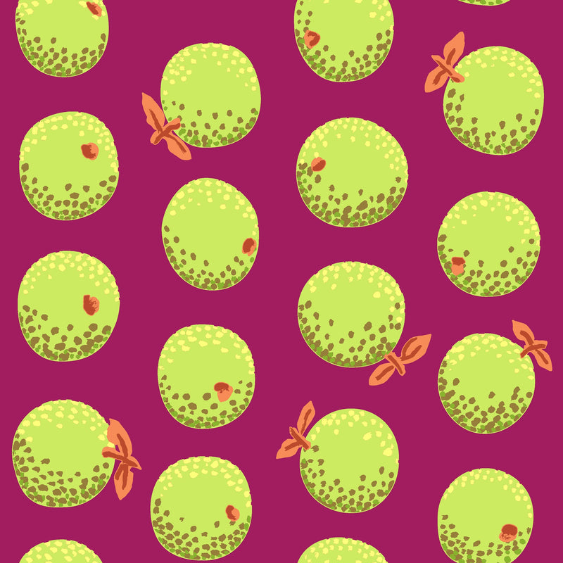 Oranges PWGP177.LIME - Fat Quarter