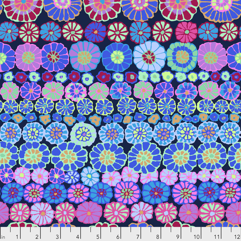 Row Flowers PWGP169.BLUEX