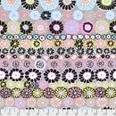 Row Flowers PWGP169.CONTR Contrast - Fat Quarter