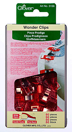 Wonder Clips - Red - 50 Count