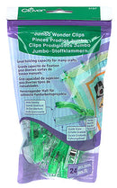 Jumbo Wonder Clips - 24 Count