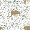 Pretty Cow Jersey J39 95% Cotton/5% Elastane 57"-59" wide