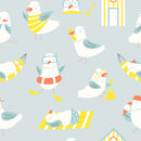 Seagull Sand Jersey J26 95% Cotton/5% Elastane 57"-59" wide