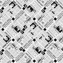 Puparazzi Pups 4165-91 Black/White Gossip Newspaper