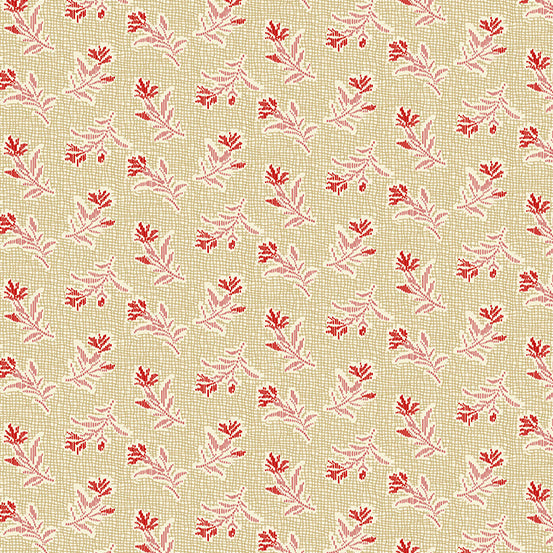 Little Sweetheart A8826-L1 Shortbread Summer Field - Fat Quarter