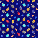 Festival of Lights 9949-55 Dreidel Song Navy