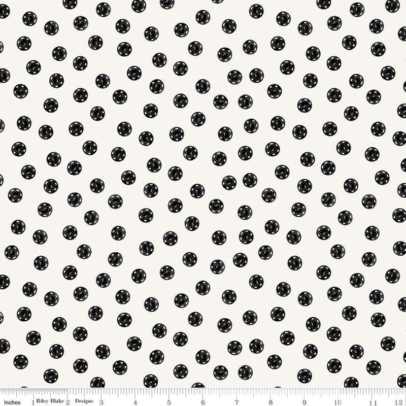 Old Made C10596-WHITE Snap Dots